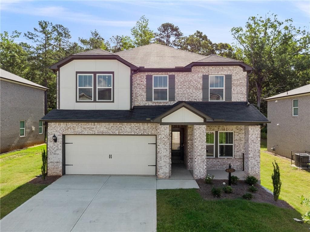 4 bedroom, 3 bathroom, 2,135 sq ft single family residence sold at 6921 Winchester Place, Fairburn, GA 30213