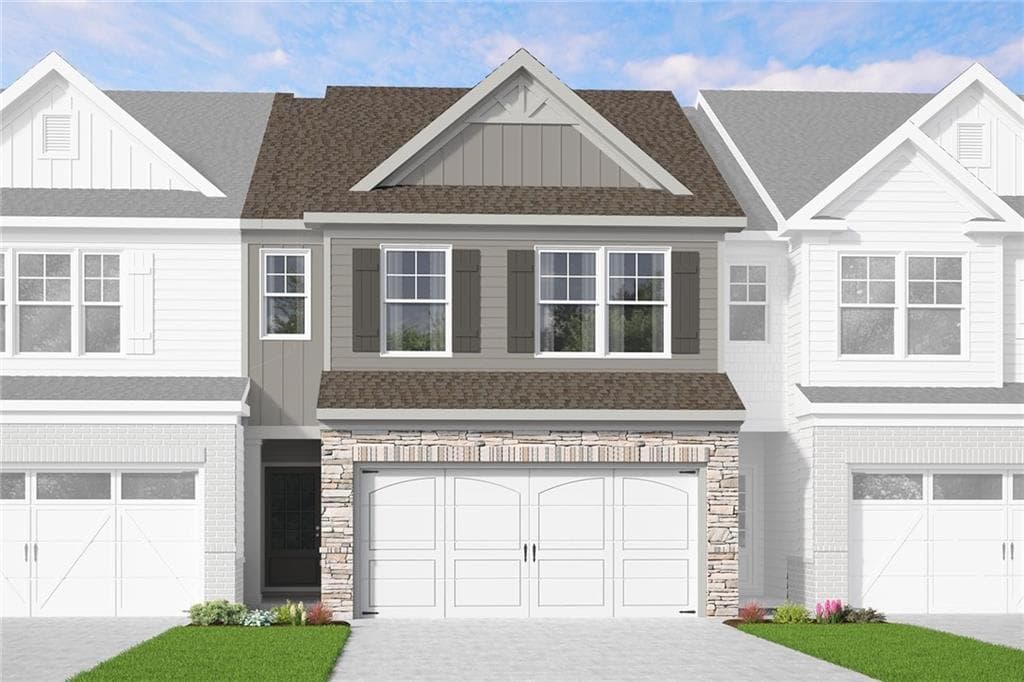 3 bedroom, 3 bathroom, 1,725 sq ft townhouse under contract at 6009 Silverbell Drive, Flowery Branch, GA 30542