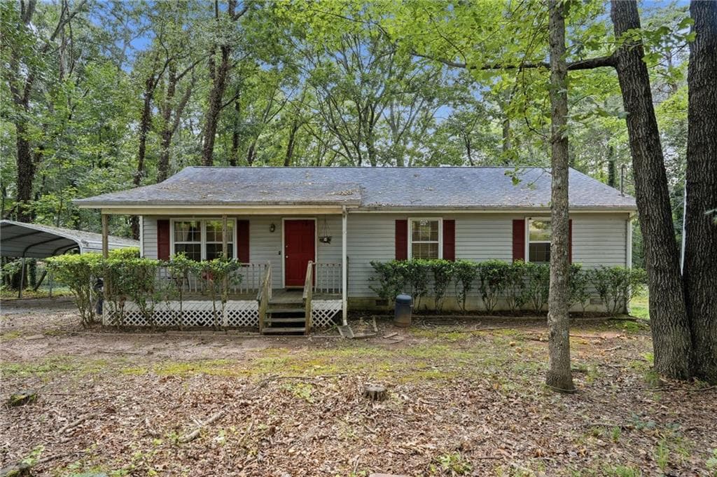 3 bedroom, 2 bathroom, 1,296 sq ft single family residence sold at 6405 Riley Road, Cumming, GA 30028