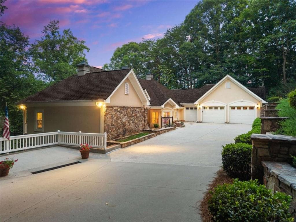 4 bedroom, 4 bathroom, 4,215 sq ft single family residence for sale at 2200 Orchard Drive, Clarkesville, GA 30523