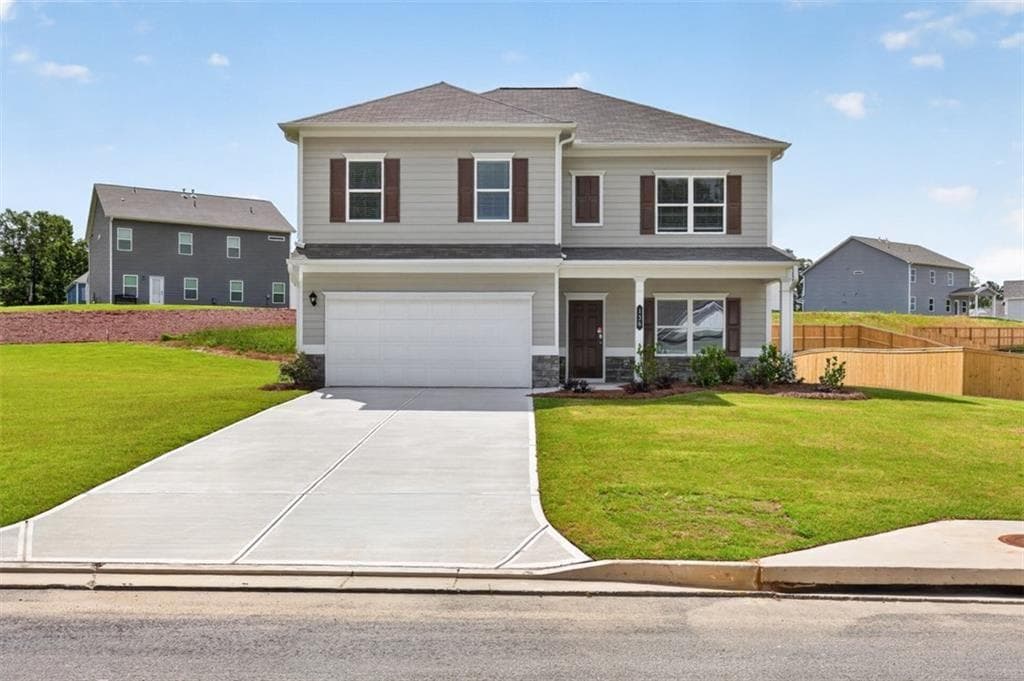 4 bedroom, 3 bathroom, 2,372 sq ft single family residence sold at 136 Jones Ridge Drive, Dallas, GA 30132