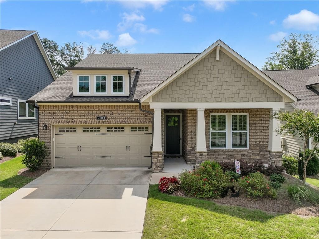 3 bedroom, 3 bathroom, 2,816 sq ft single family residence for sale at 7013 River Rock Drive, Flowery Branch, GA 30542