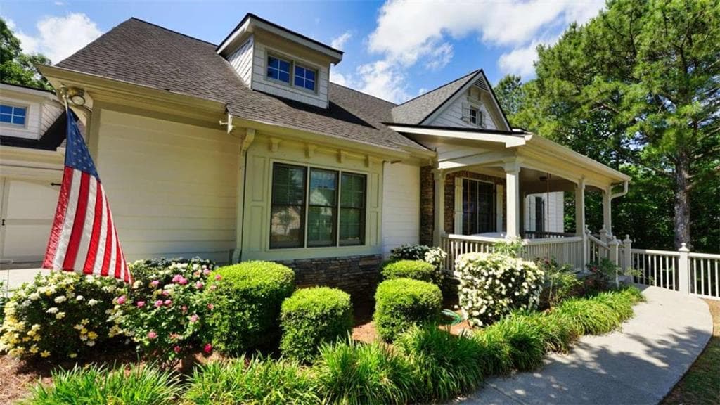 5 bedroom, 5 bathroom, 5,120 sq ft single family residence sold at 104 Rock Creek Lane, Canton, GA 30114
