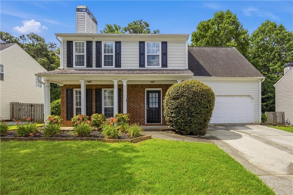 4 bedroom, 3 bathroom, 2,125 sq ft single family residence for sale at 1115 Winthrope Chase Drive, Alpharetta, GA 30009