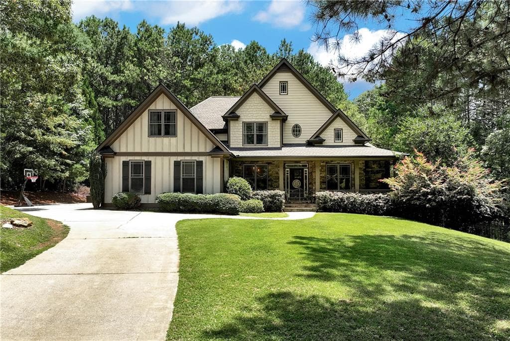 5 bedroom, 5 bathroom, 4,714 sq ft single family residence for sale at 6410 Little Mill Road, Gainesville, GA 30506