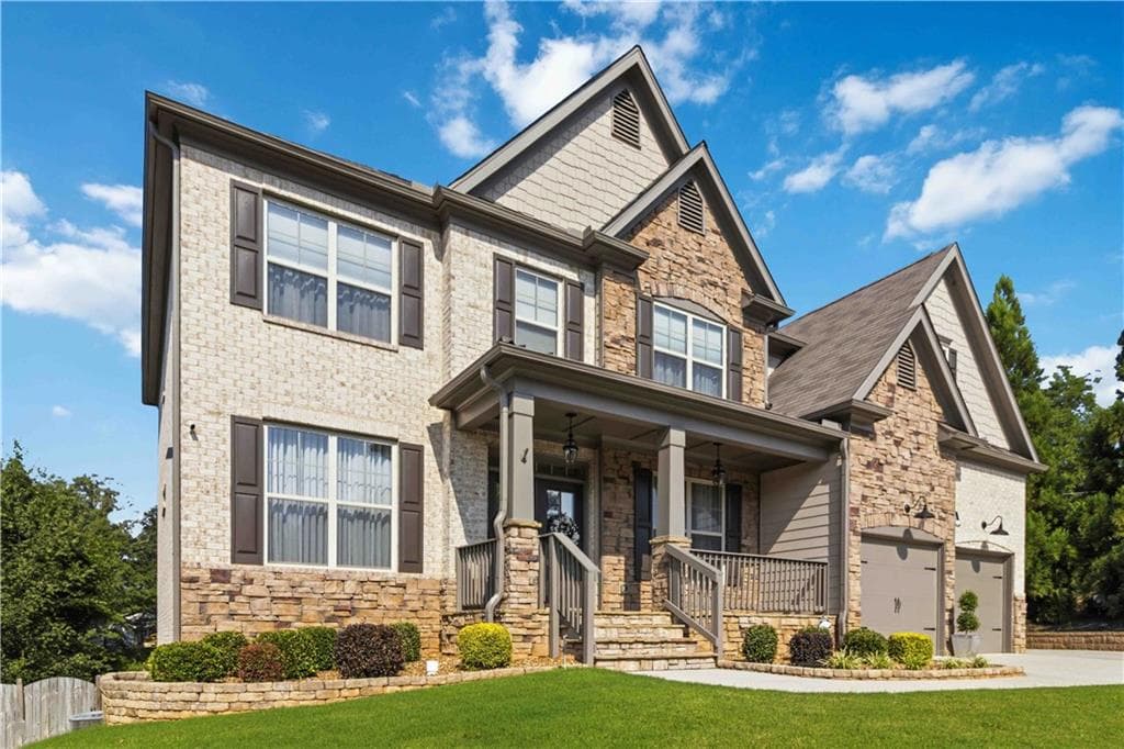 5 bedroom, 4 bathroom, 4,198 sq ft single family residence under contract at 4300 Secret Shoals Way, Buford, GA 30518