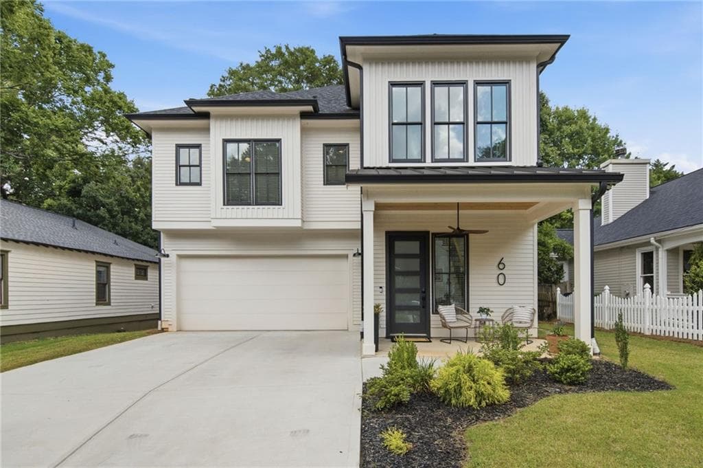 4 bedroom, 4 bathroom, 3,528 sq ft single family residence sold at 60 Bates Avenue, Atlanta, GA 30317