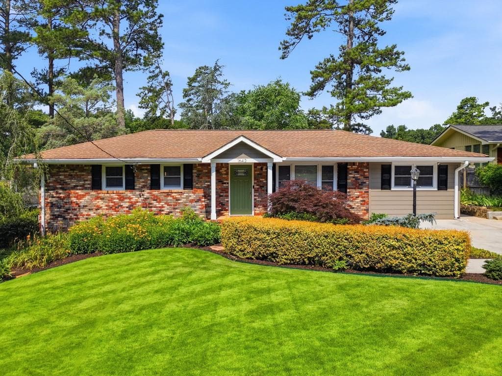 3 bedroom, 2 bathroom, 1,442 sq ft single family residence sold at 1642 Moncrief Circle, Decatur, GA 30033