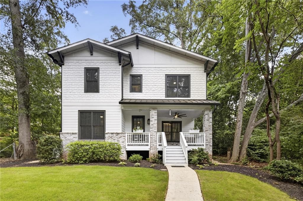6 bedroom, 6 bathroom, 3,535 sq ft single family residence sold at 401 Ansley Street, Decatur, GA 30030