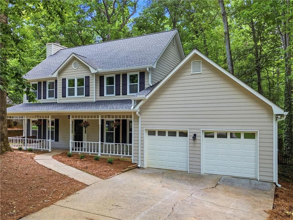 4 bedroom, 3 bathroom, 2,280 sq ft single family residence sold at 2167 Heritage Trace Lane, Marietta, GA 30062