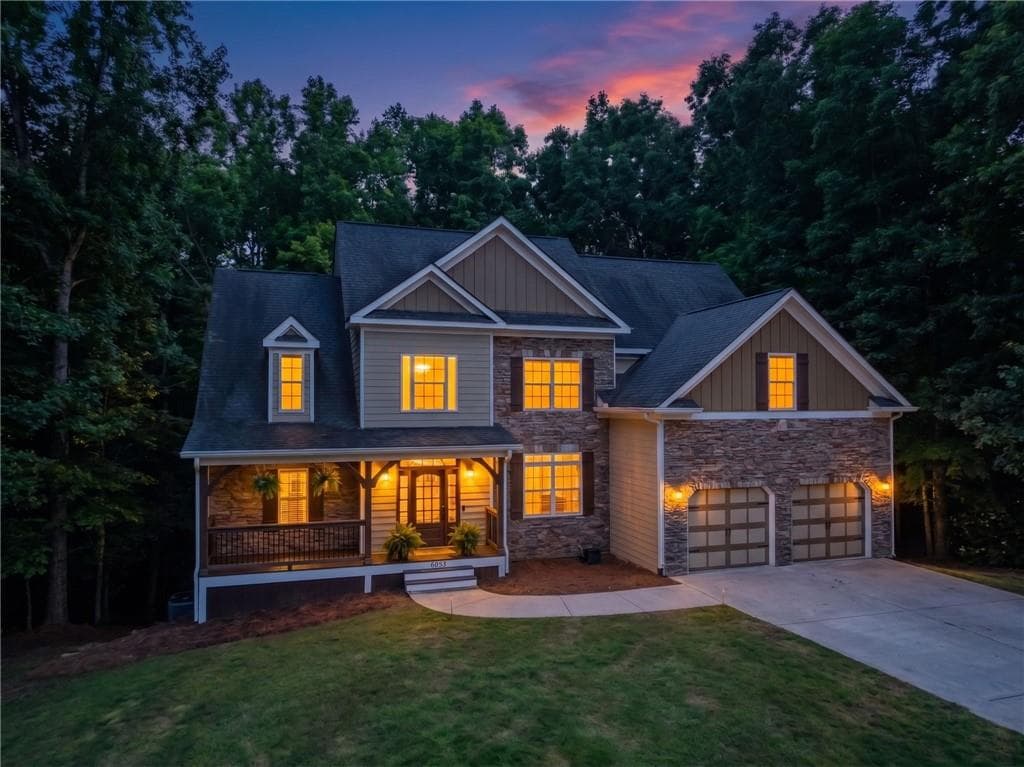 5 bedroom, 3 bathroom, 3,019 sq ft single family residence sold at 6053 Rockingham Way, Gainesville, GA 30506