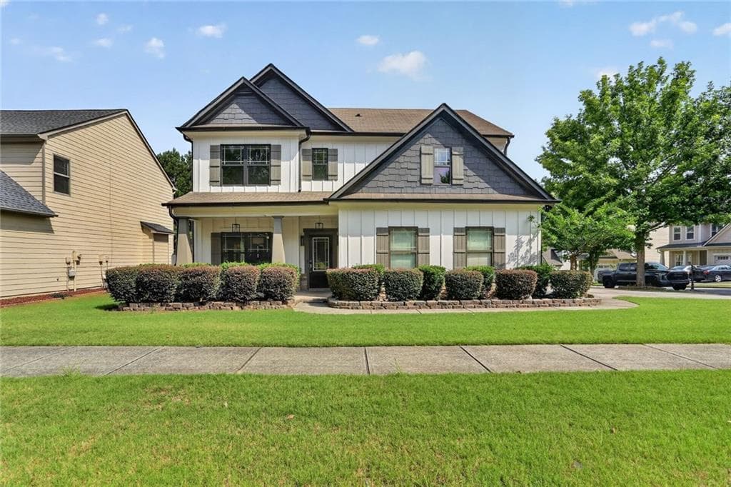 4 bedroom, 3 bathroom, 2,303 sq ft single family residence for sale at 1666 Stoney Chase Drive, Lawrenceville, GA 30044