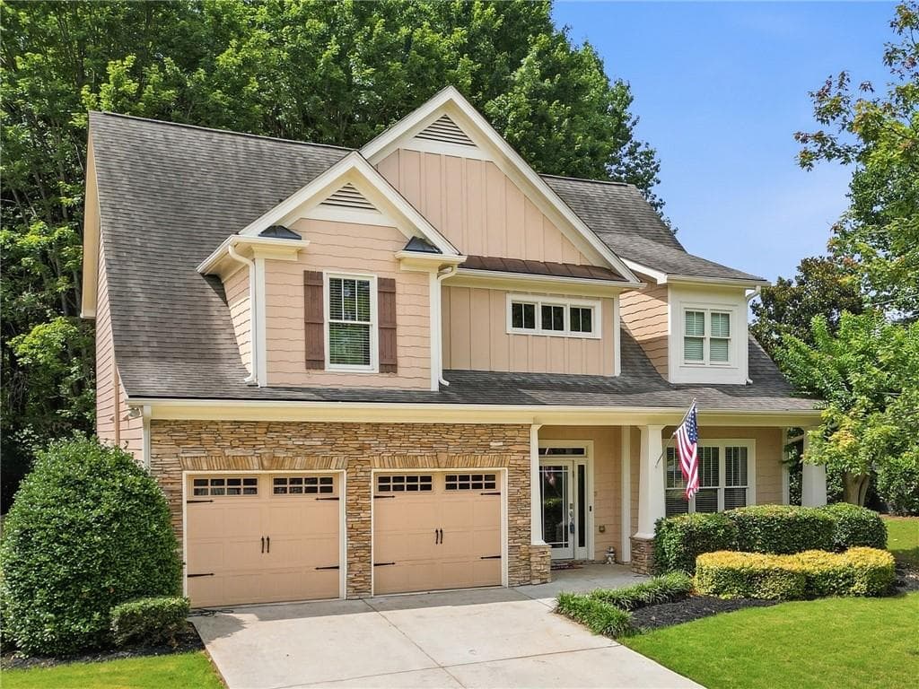 4 bedroom, 3 bathroom, 2,739 sq ft single family residence for sale at 1879 Tranquil Field Drive, Acworth, GA 30102