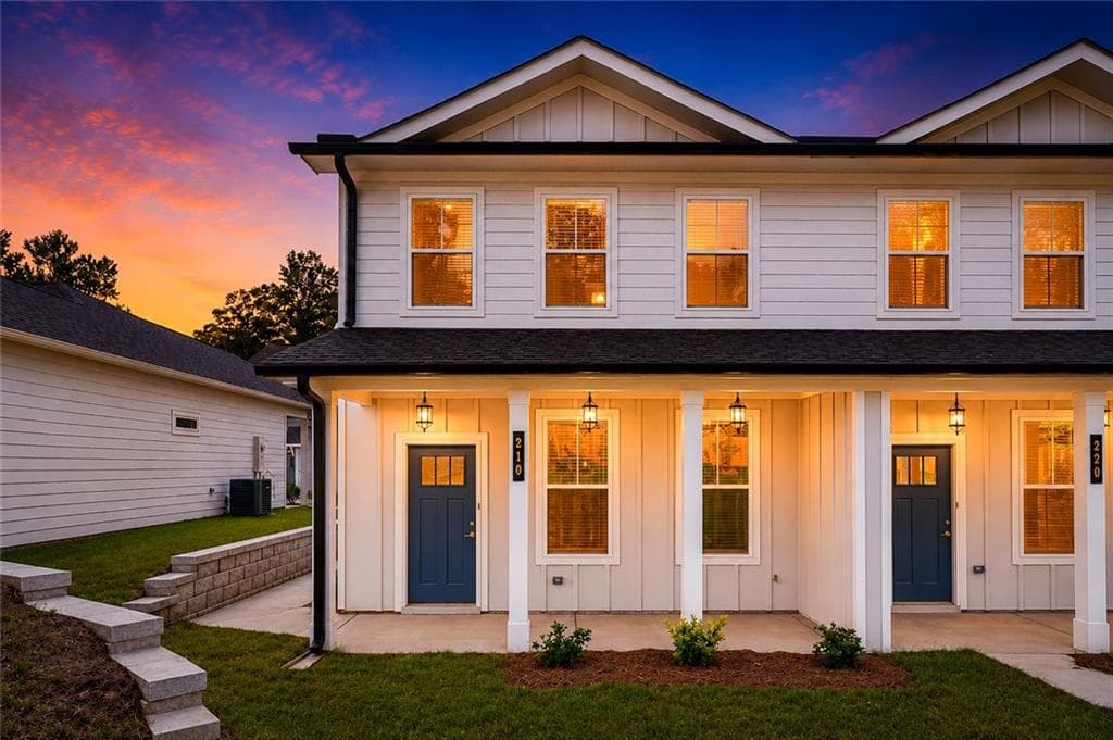 3 bedroom, 3 bathroom, 1,324 sq ft townhouse for sale at 210 Maddux Street LOT 12, Fayetteville, GA 30214