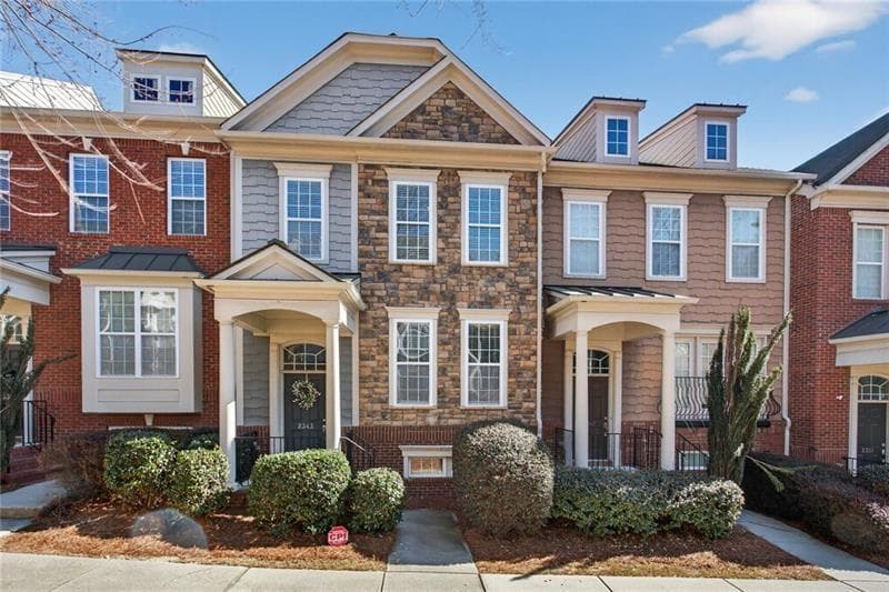 3 bedroom, 4 bathroom, 1,827 sq ft townhouse for sale at 2343 Millhaven Street 16, Smyrna, GA 30080
