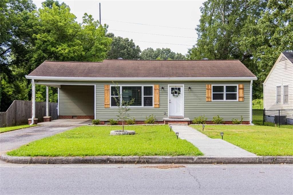 2 bedroom, 1 bathroom, 981 sq ft single family residence sold at 803 Charlton Street, Rome, GA 30165