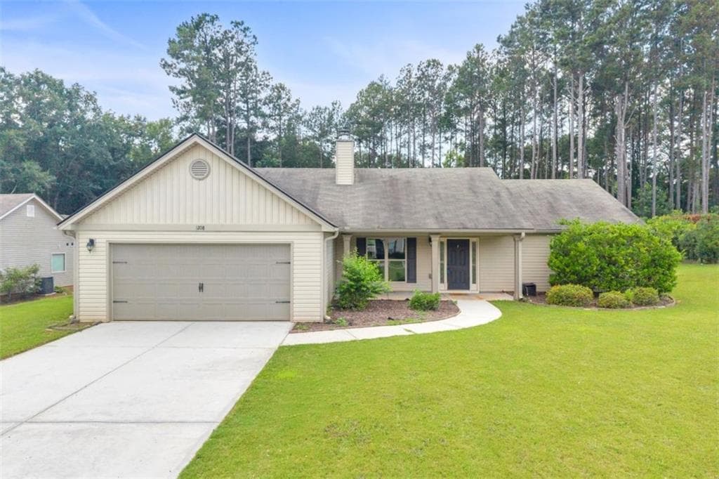 3 bedroom, 3 bathroom, 1,800 sq ft single family residence sold at 1208 Bethany Estates Court, Monroe, GA 30655