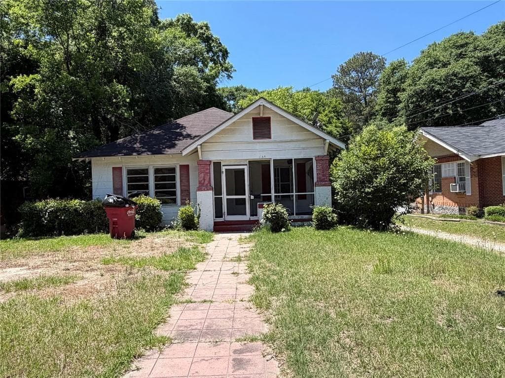3 bedroom, 1 bathroom, 1,389 sq ft single family residence sold at 1159 Brentwood Avenue, Macon, GA 31204