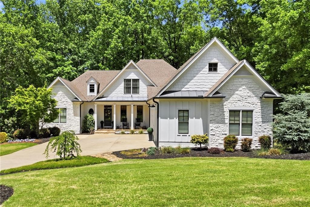 5 bedroom, 6 bathroom, 4,384 sq ft single family residence for sale at 214 Heritage Town Parkway, Canton, GA 30115