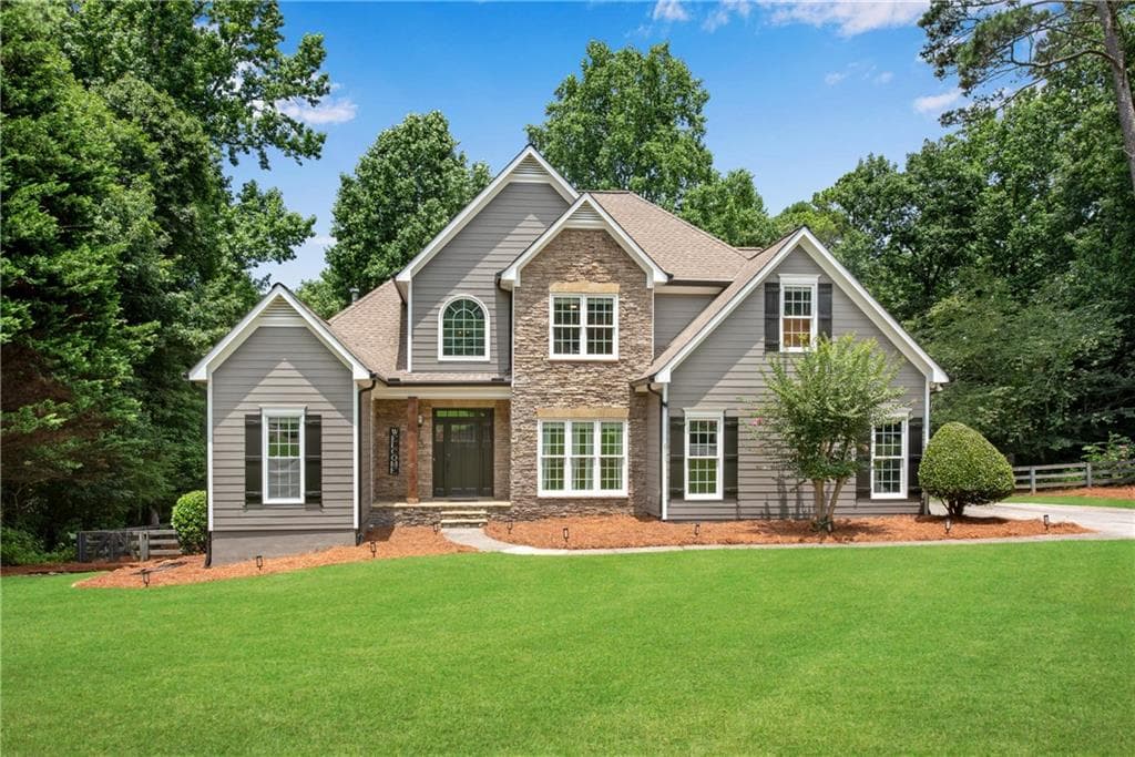 4 bedroom, 4 bathroom, 4,137 sq ft single family residence sold at 6335 Brook Mill Way, Cumming, GA 30040