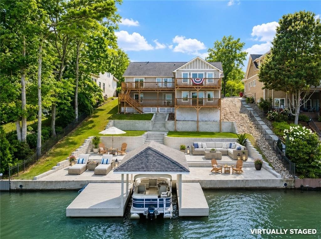 4 bedroom, 5 bathroom, 4,247 sq ft single family residence for sale at 9058 Woodlake Lane, Villa Rica, GA 30180