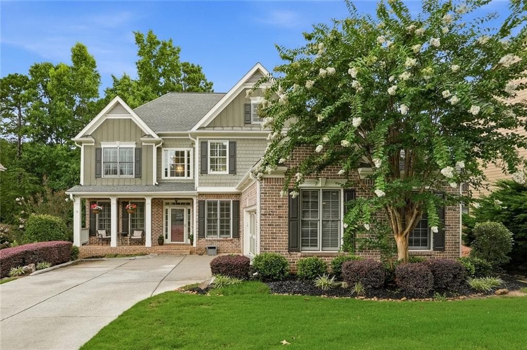 6 bedroom, 5 bathroom, 3,700 sq ft single family residence sold at 1760 Blossom Creek Lane, Cumming, GA 30040