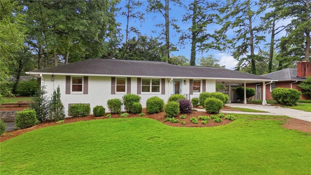 4 bedroom, 3 bathroom, 2,296 sq ft single family residence sold at 317 Robin Lane, Marietta, GA 30067