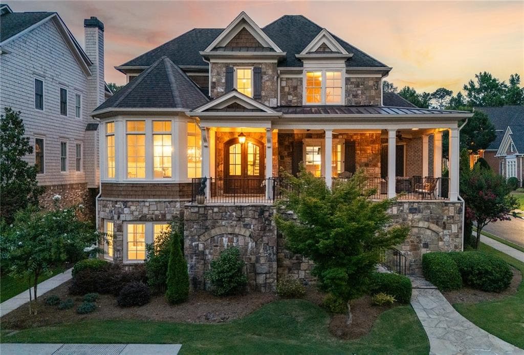6 bedroom, 8 bathroom, 7,969 sq ft single family residence for sale at 5193 Creek Walk Circle, Peachtree Corners, GA 30092