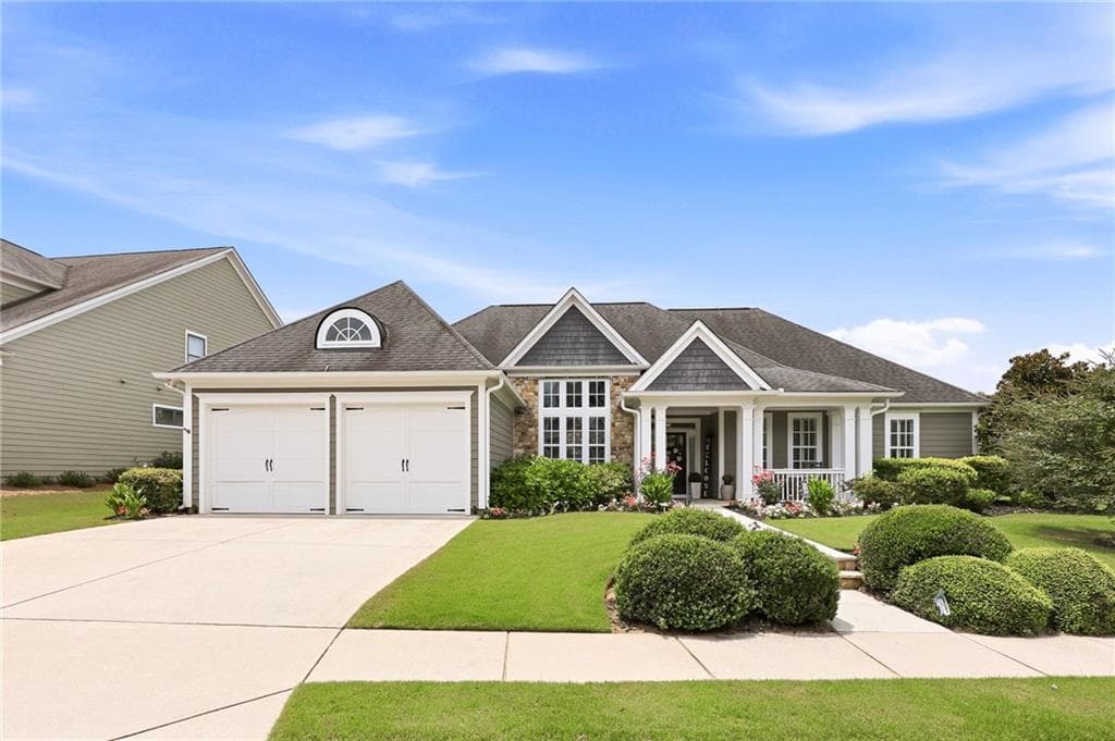 4 bedroom, 4 bathroom, 3,190 sq ft single family residence under contract at 6325 Cedar Springs Lane, Hoschton, GA 30548