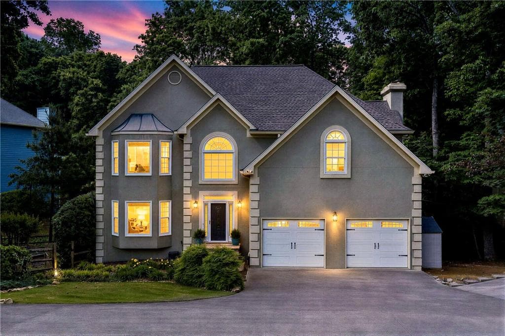 5 bedroom, 4 bathroom, 4,070 sq ft single family residence sold at 3671 Forest Peak Landing, Marietta, GA 30066