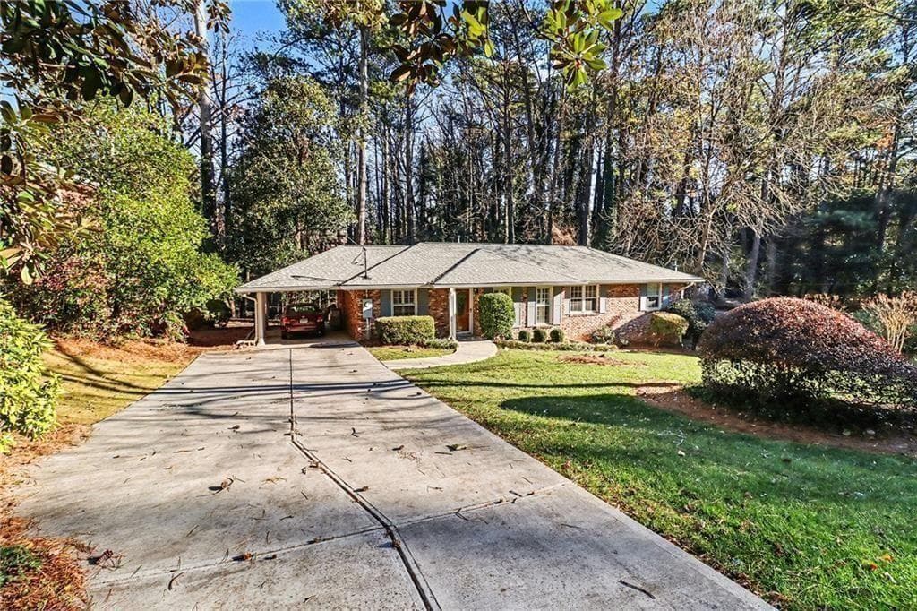 4 bedroom, 3 bathroom, 1,558 sq ft single family residence sold at 1777 Rosalind Drive, Atlanta, GA 30329