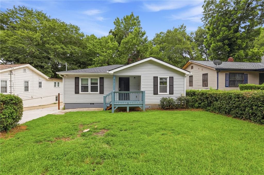 3 bedroom, 2 bathroom, 1,160 sq ft single family residence for sale at 977 Moreland Drive, Atlanta, GA 30315