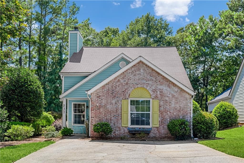 2 bedroom, 2 bathroom, 1,562 sq ft single family residence for sale at 237 Dennis Drive, Alpharetta, GA 30009