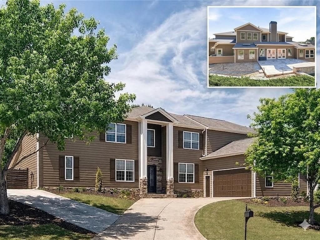 6 bedroom, 5 bathroom, 5,308 sq ft single family residence for sale at 232 Waters Lake Drive, Woodstock, GA 30188