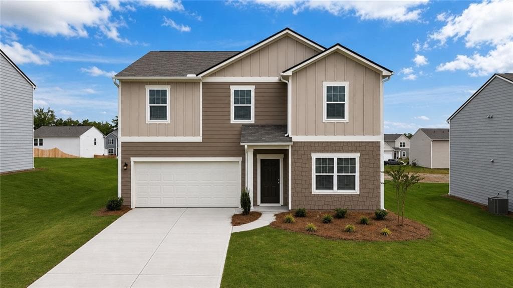 4 bedroom, 3 bathroom, 2,406 sq ft single family residence sold at 46 Galilee Lane, Bethlehem, GA 30620