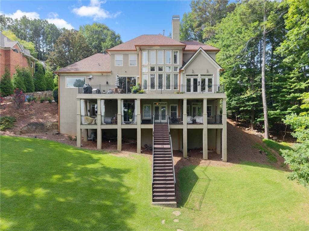 5 bedroom, 6 bathroom, 5,180 sq ft single family residence for sale at 2819 NE Point Overlook, Gainesville, GA 30501