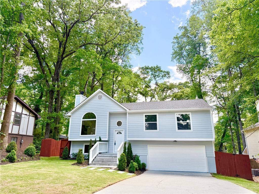 4 bedroom, 2 bathroom, 1,902 sq ft single family residence for sale at 8399 Lake Drive, Snellville, GA 30039