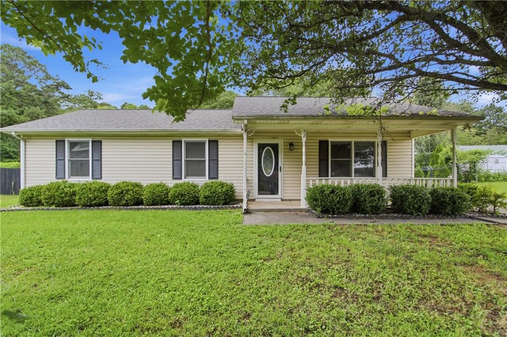 3 bedroom, 2 bathroom, 1,242 sq ft single family residence for sale at 52 Echota Road, Cartersville, GA 30121