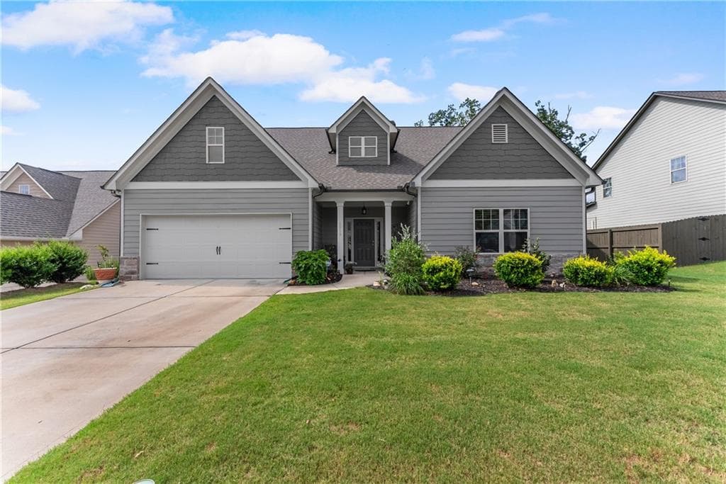 4 bedroom, 3 bathroom, 2,804 sq ft single family residence sold at 6619 Blue Cove Drive, Flowery Branch, GA 30542