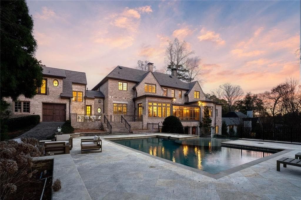 7 bedroom, 12 bathroom, 17,250 sq ft single family residence sold at 4076 Glen Devon Drive, Atlanta, GA 30327