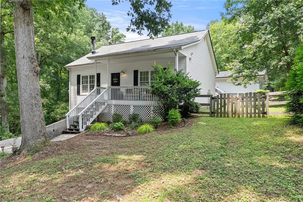 2 bedroom, 2 bathroom, 1,820 sq ft single family residence under contract at 3875 Stutz Street, Cumming, GA 30041
