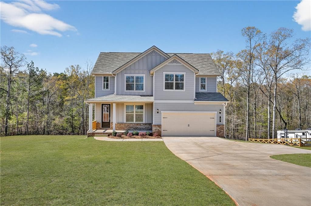 4 bedroom, 3 bathroom, 2,443 sq ft single family residence for sale at 58 Cooper Drive, Mansfield, GA 30055