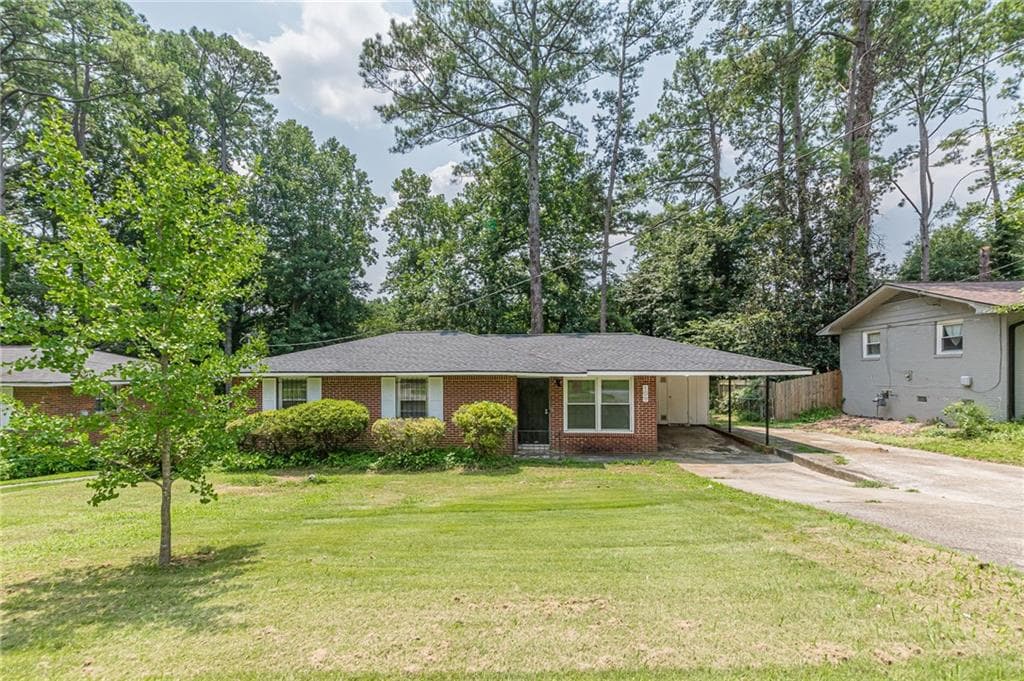 3 bedroom, 1 bathroom, 1,050 sq ft single family residence sold at 109 Ruzelle Drive, Atlanta, GA 30354