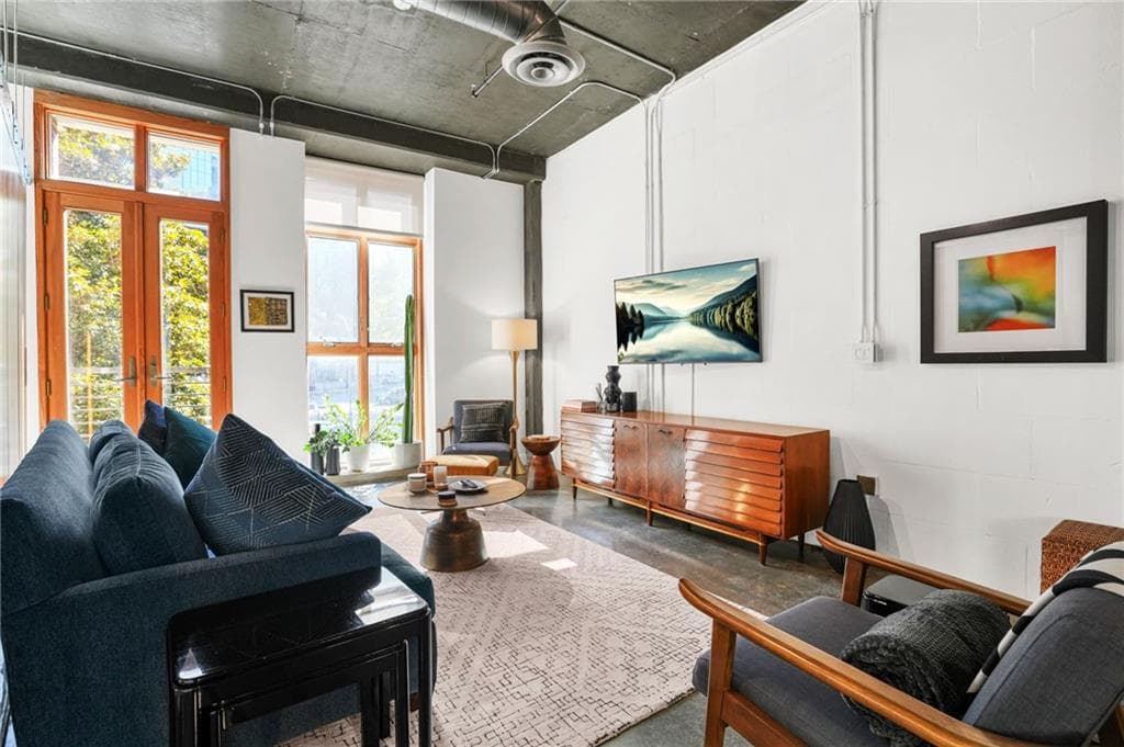2 bedroom, 2 bathroom, 1,312 sq ft condominium for sale at 123 Luckie Street 2209, Atlanta, GA 30303