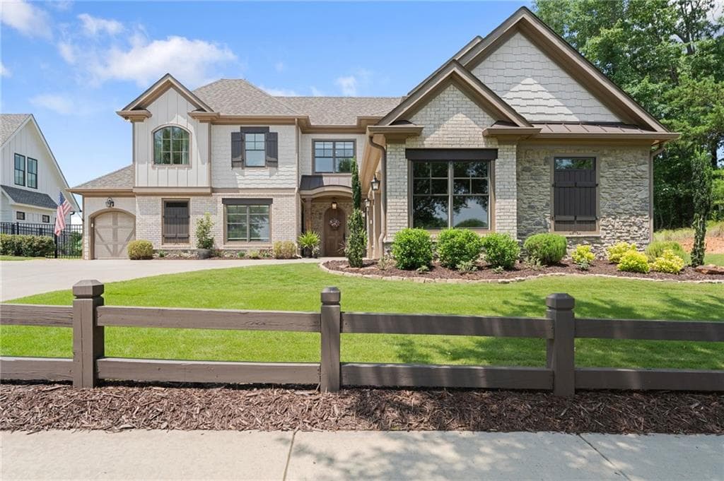 5 bedroom, 5 bathroom, 3,254 sq ft single family residence under contract at 6866 S Bluff Court, Gainesville, GA 30506