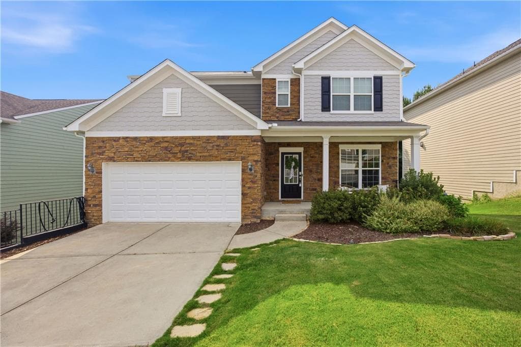 4 bedroom, 4 bathroom, 3,768 sq ft single family residence for sale at 734 Binkley Walk, Sugar Hill, GA 30518