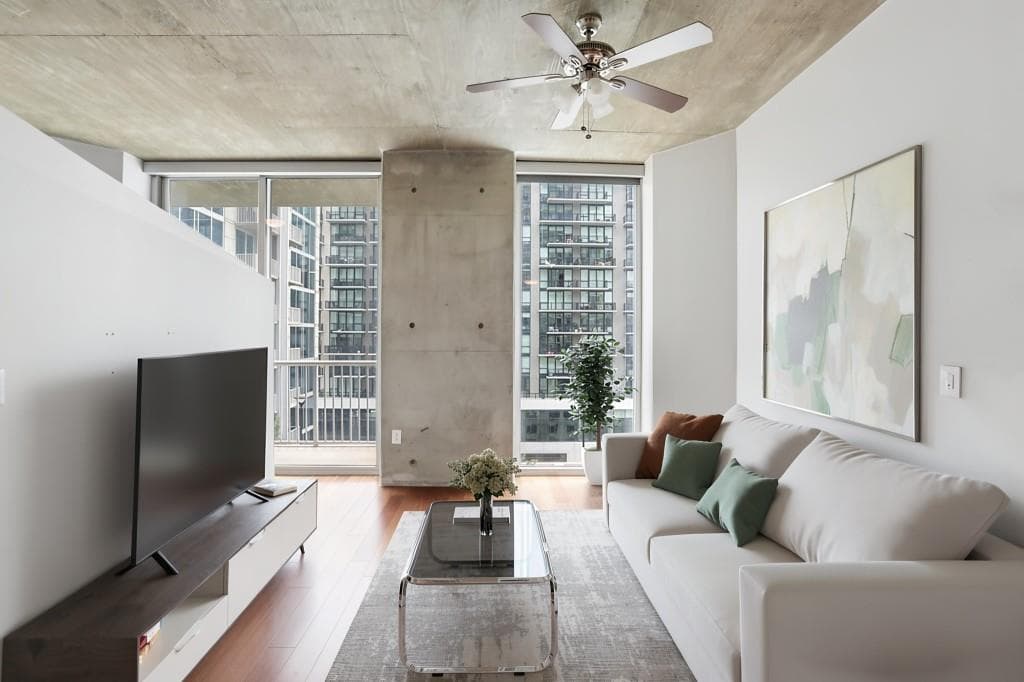 1 bedroom, 1 bathroom, 838 sq ft condominium for sale at 855 Peachtree Street 1311, Atlanta, GA 30308