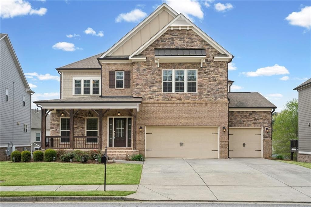 4 bedroom, 4 bathroom, 3,901 sq ft single family residence for sale at 501 La Perla Drive, Sugar Hill, GA 30518