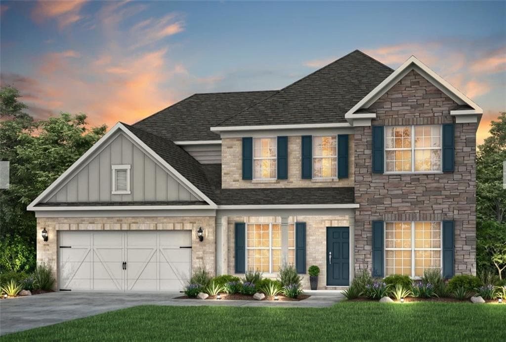 5 bedroom, 4 bathroom, 3,080 sq ft single family residence for sale at 5278 Mulberry Pass Court, Hoschton, GA 30548