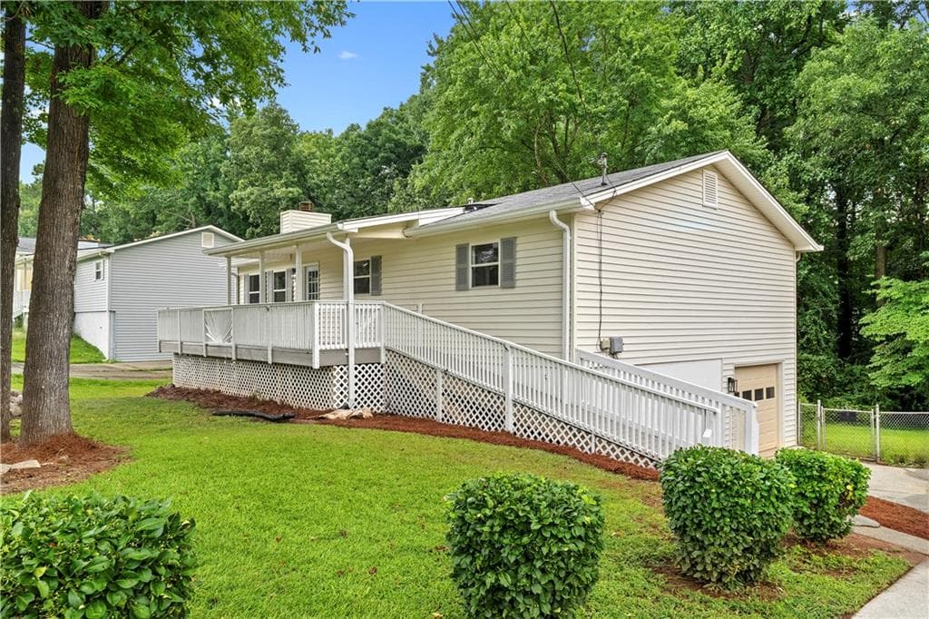 4 bedroom, 2 bathroom, 1,906 sq ft single family residence for sale at 106 Caldwell Road, Lawrenceville, GA 30046